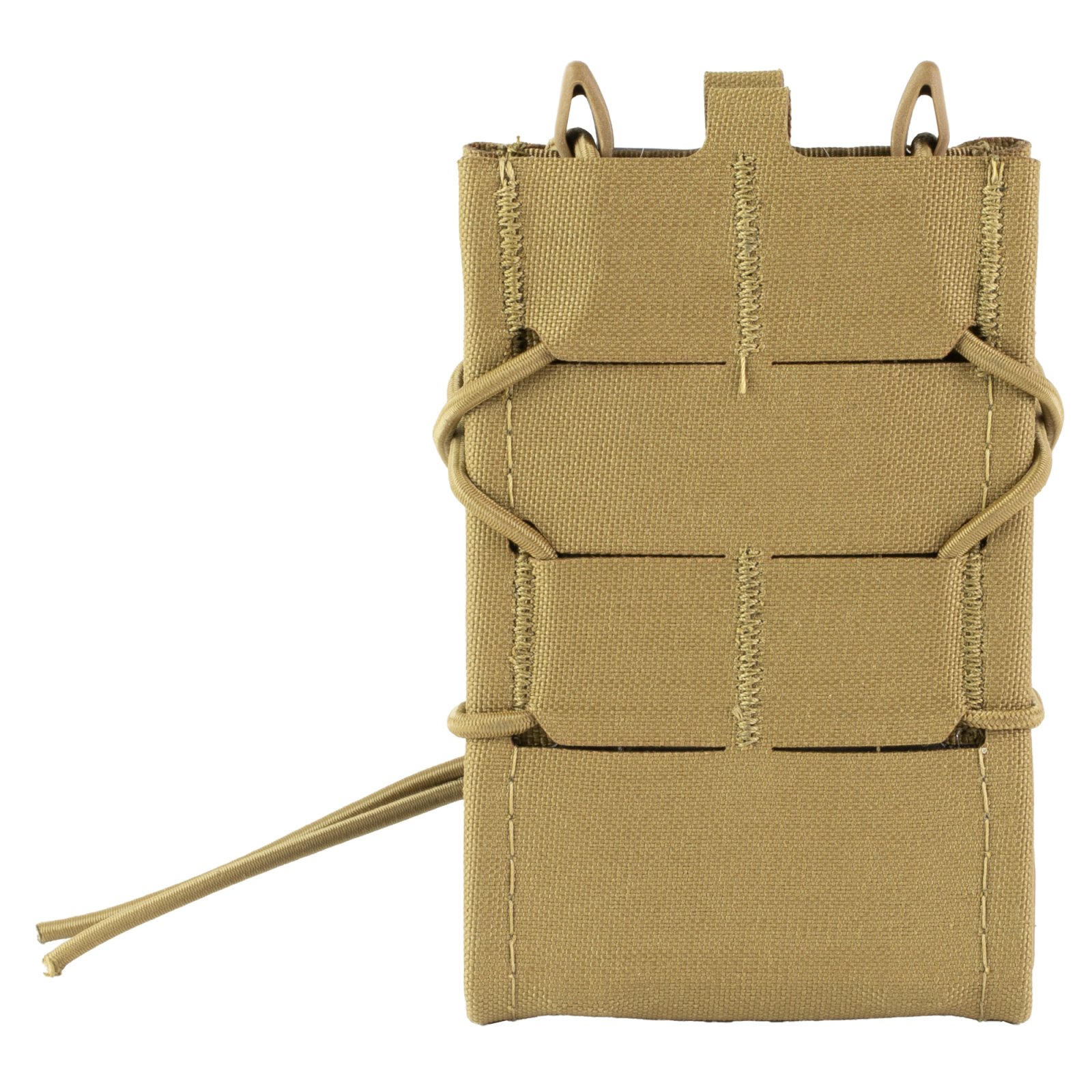 High Speed Gear 24TA00CB Gen 2 Rifle TACO Coyote Brown Nylon MOLLE Pouch - High Standard