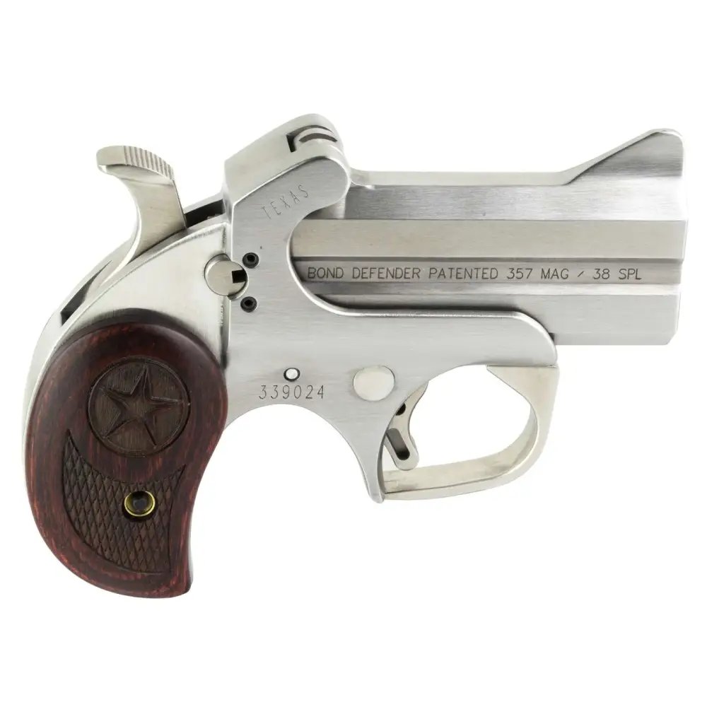 Bond Arms Texas Defender .357 Magnum 3" Derringer Stainless