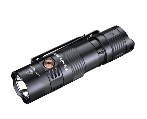 Fenix PD25R Rechargeable Flashlight 800 Lumens with Pocket Clip