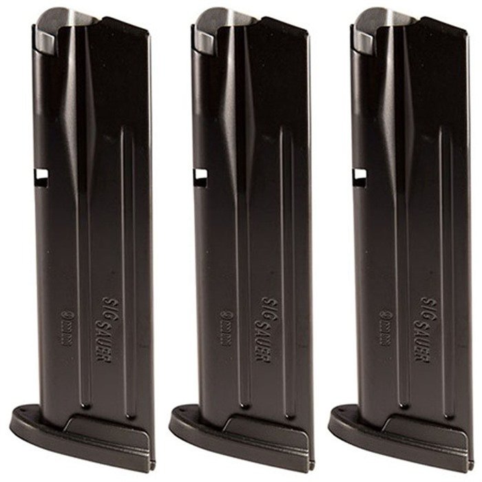 Sig SAUER, INC. P250/P320 FS MAGAZINE 9MM LUGER 17RD BLACK 3/PACK