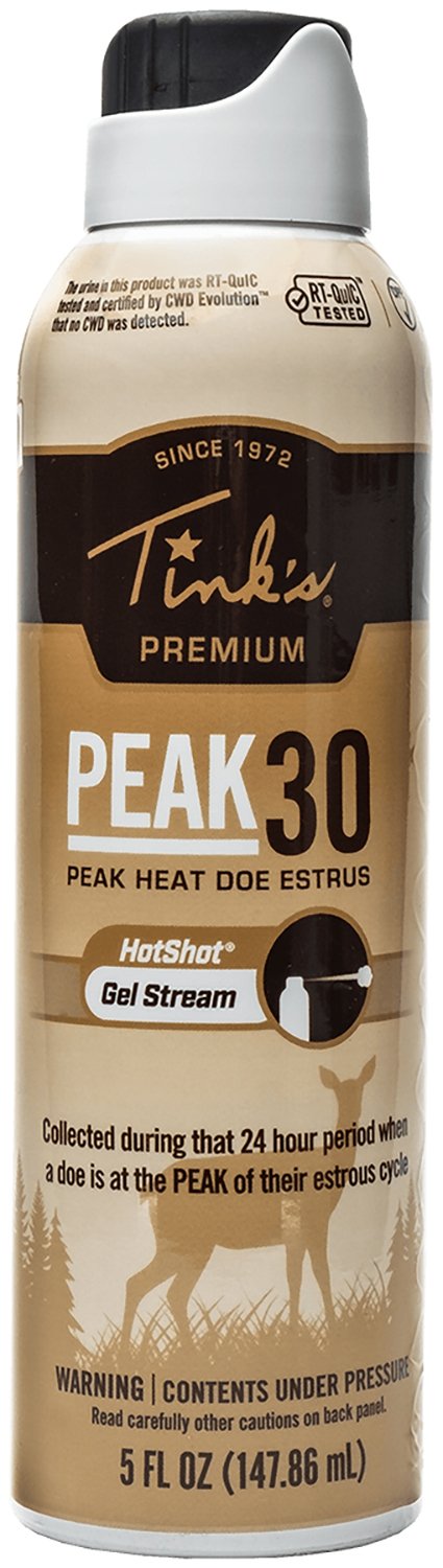 Tinks PEAK30 Premium Doe Estrus  Gel Stream 5 oz. - Tink's - DEER