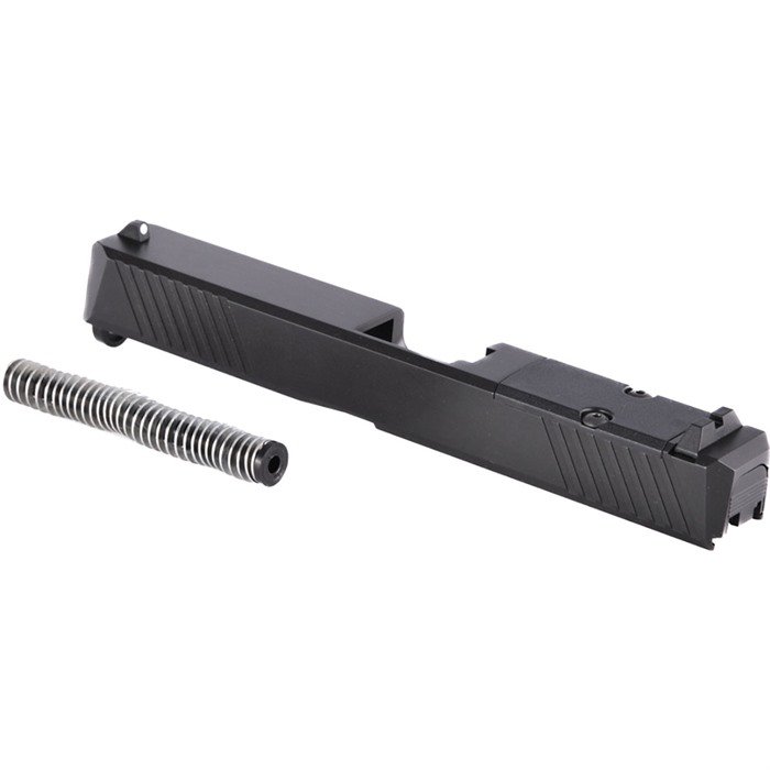 Brownells G17-SA Slide Assembly 9mm Luger Black RMR Cut for Glock 17