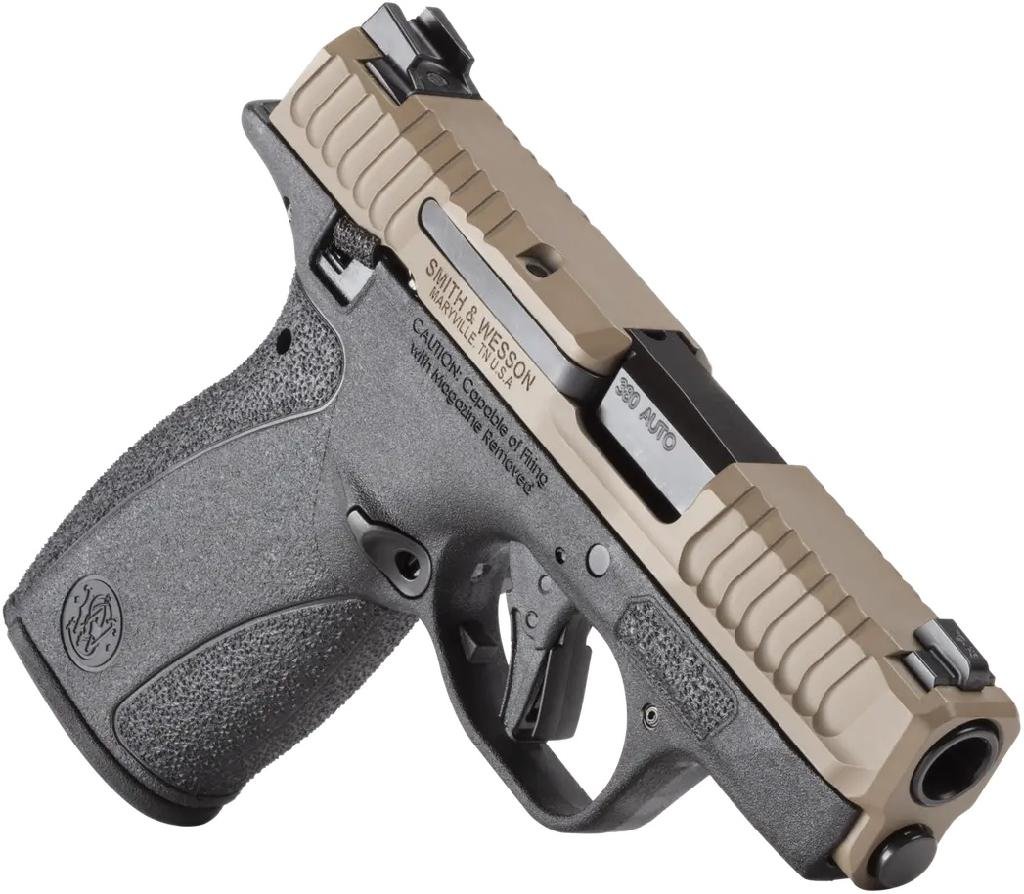 Smith & Wesson 14665 380 ACP 10Rd FDE Tritium Night Sights