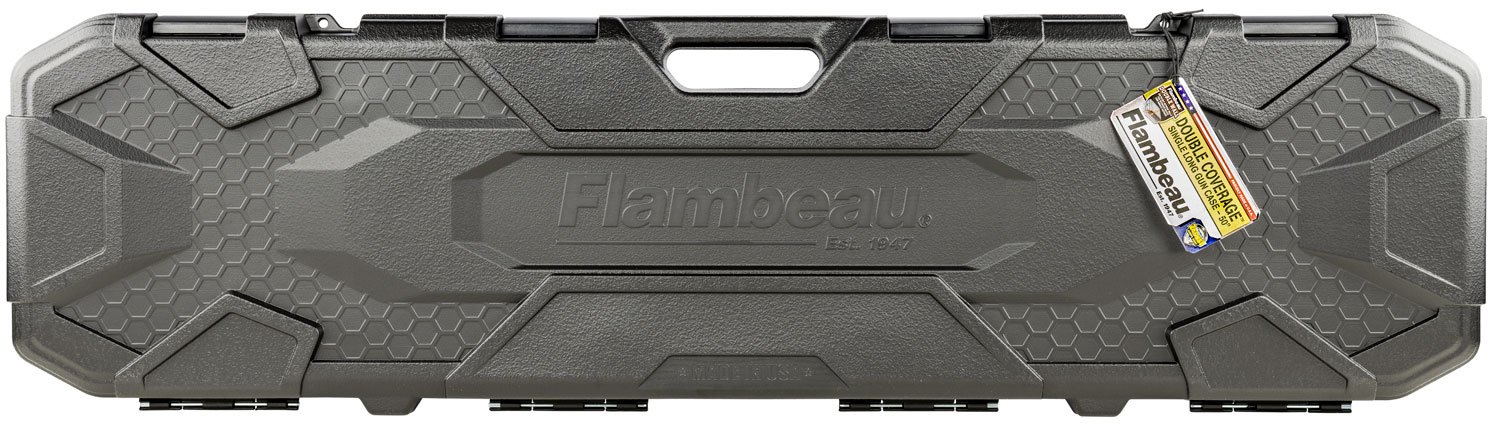 Flambeau 5013SN Double Coverage Gun Case Black Polymer 50" Weatherproof