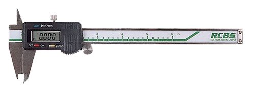 RCBS Electronic Digital Caliper 0-6" Multi-Caliber Stainless Steel - Model 87323 - RCBS - MULTI-CALIBER