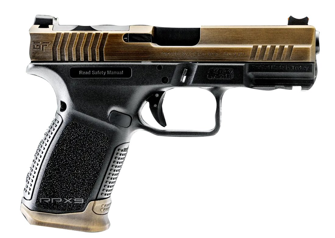 Buy GForce Arms RPX9 9mm 4.02In 15rd Worn Bronze Slide FiberOptic online