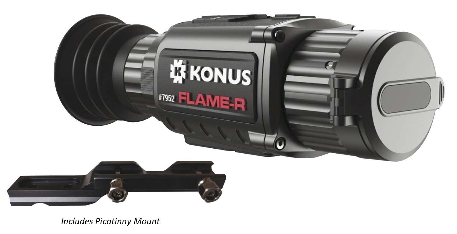 Konus 7952 Flame-R Thermal Rifle Scope 2.5-20x 256x192 Black