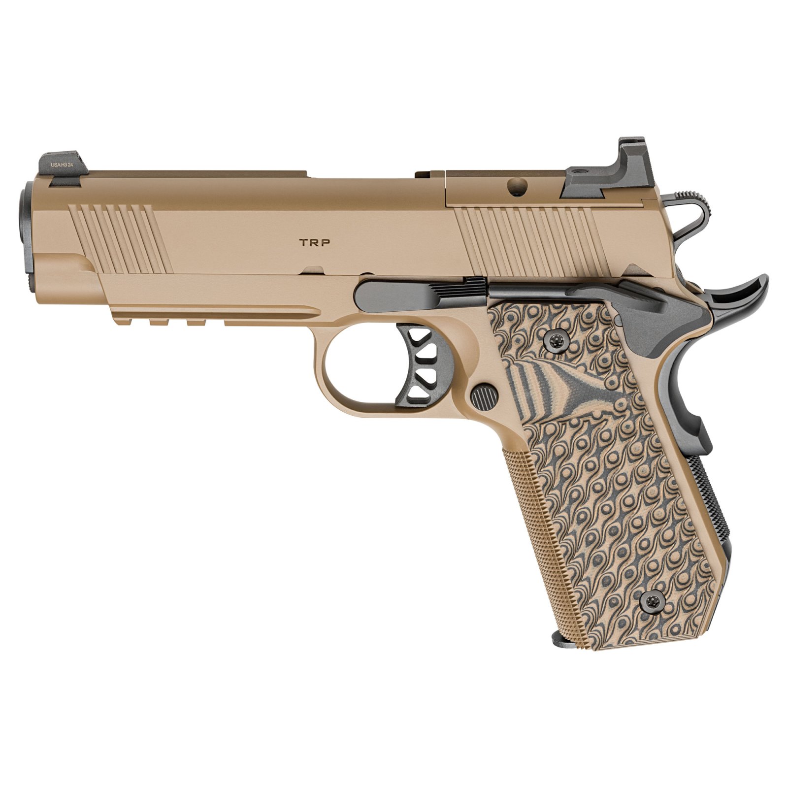 Springfield Armory PC9124LRCB-CCAOS 1911 TRP AOS .45 ACP 4.25" Coyote - Springfield Armory - 45 ACP