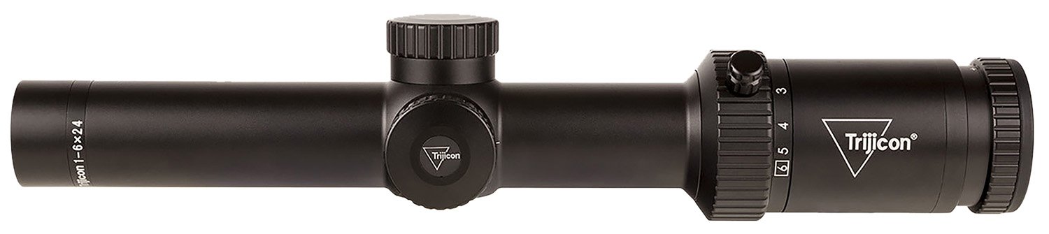 Trijicon 2900021 Credo HX 1-6x24mm Satin Black LED Red MOA Reticle Scope - Trijicon - 24MM