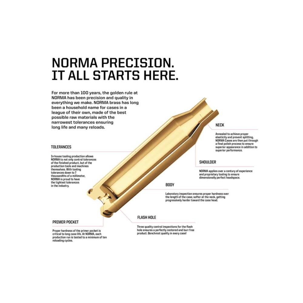 Buy Norma Rifle Brass .264 Win Mag 50/rd online