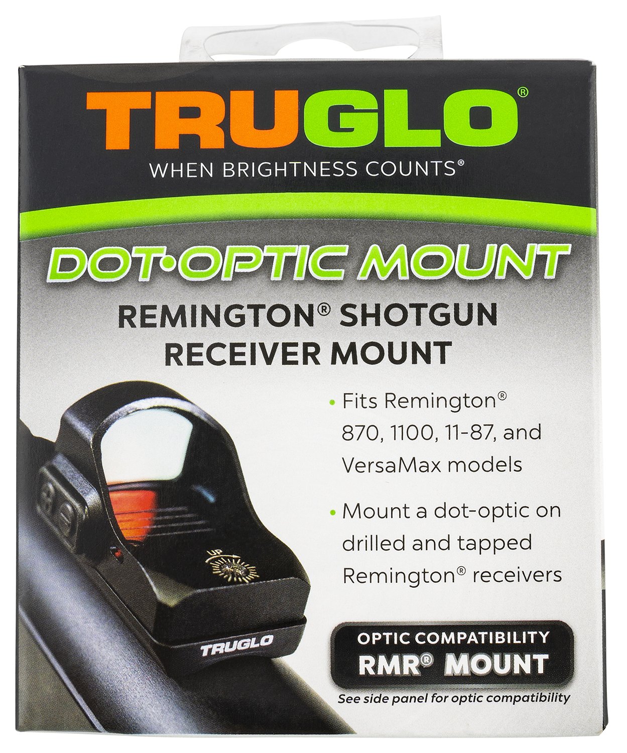 Buy TruGlo TGTG8955R2 Shotgun Receiver Mount Black for Remington RMR online