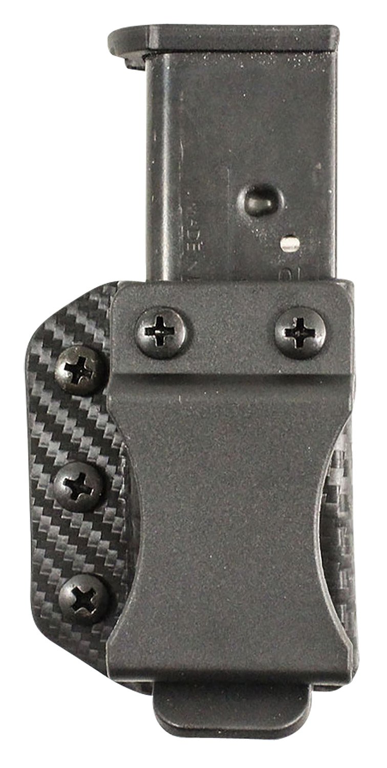 DeSantis A100KJYYZ Persuader Mag Pouch IWB/OWB Black Kydex Clip