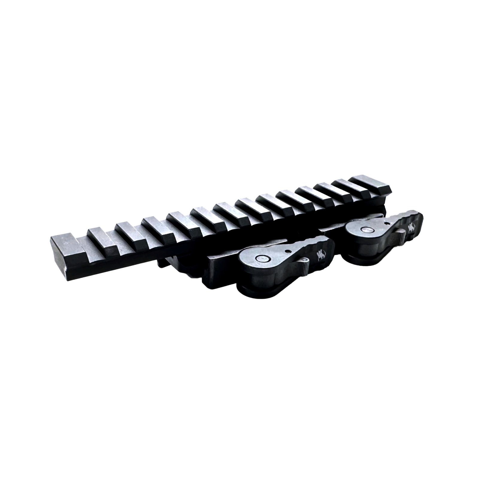 American Defense AD-1700-XLR-TL Quick Detach Riser Mount, Titanium Lever