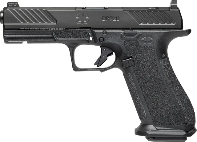 Shadow Systems DR920 Combat Slide Optic Pistol 9mm 4.5" Black Frame - Shadow Systems - 9mm for sale at TheGunDock