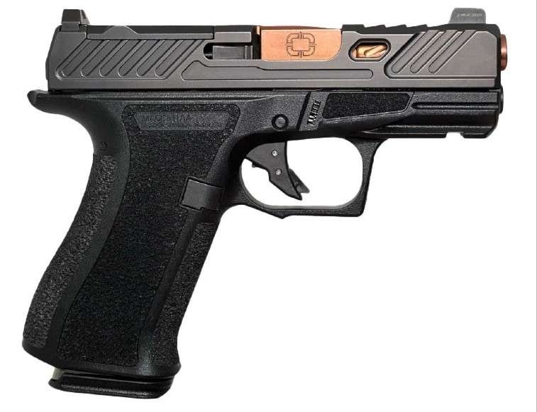 Shadow Systems CR920X Elite 9MM Sub-Compact Pistol Bronze Barrel - Shadow Systems - 9mm Luger (9x19 Parabellum)