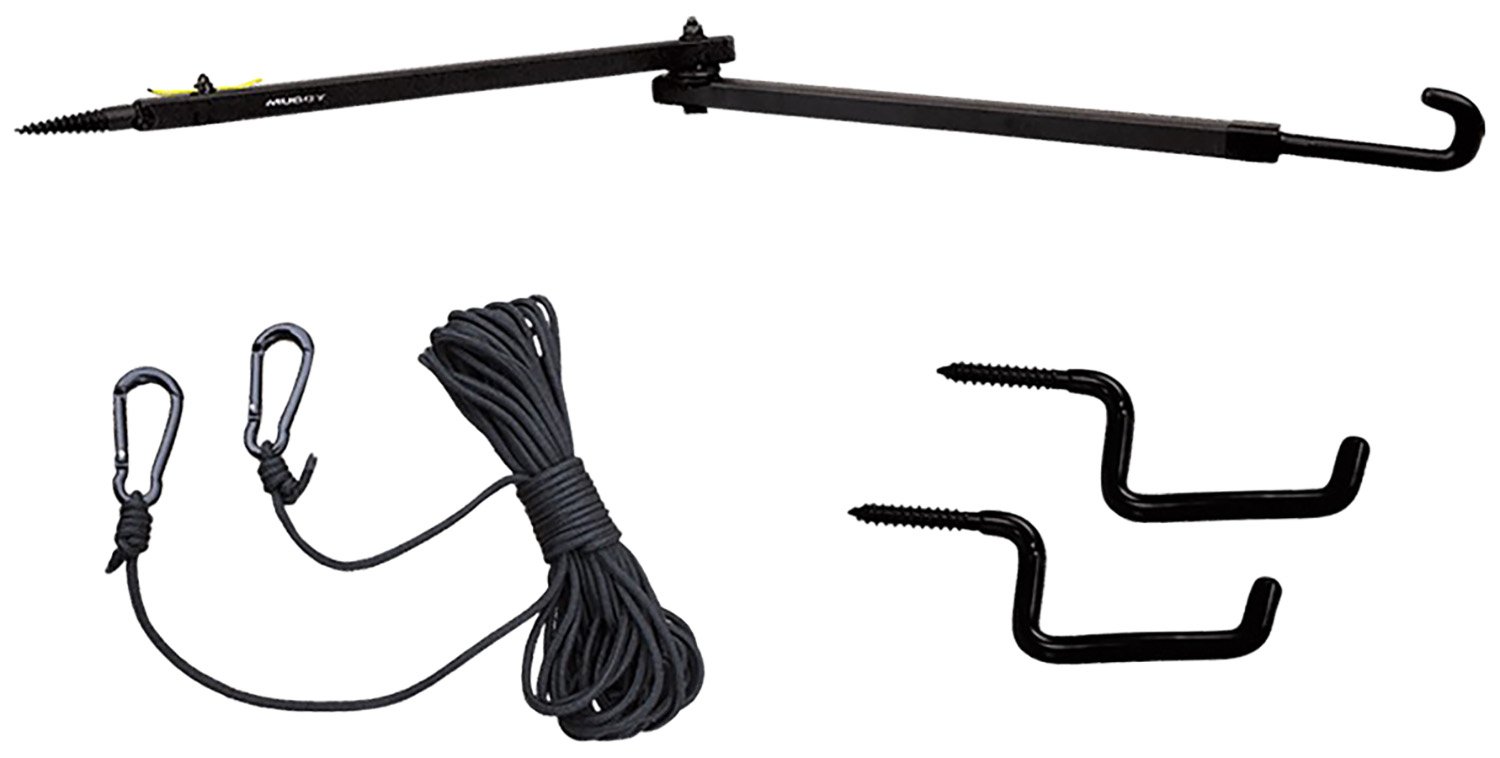 Muddy MUD-MA9045 Complete Stand Kit: Pivot Arm, 30' Rope, 2 Hooks - Muddy Outdoors