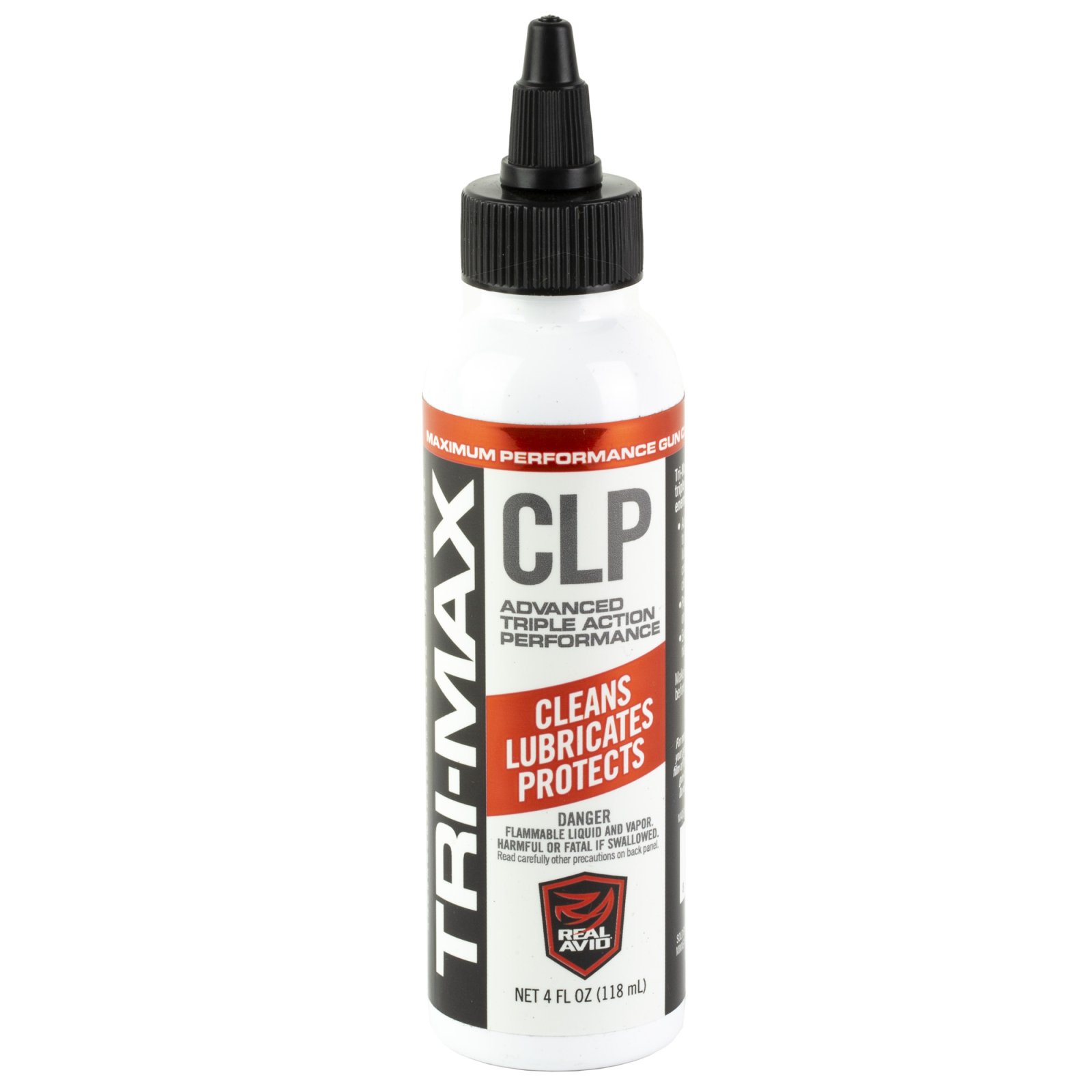 Real Avid Tri-Max CLP 4 oz Squeeze Bottle Precision Gun Cleaner