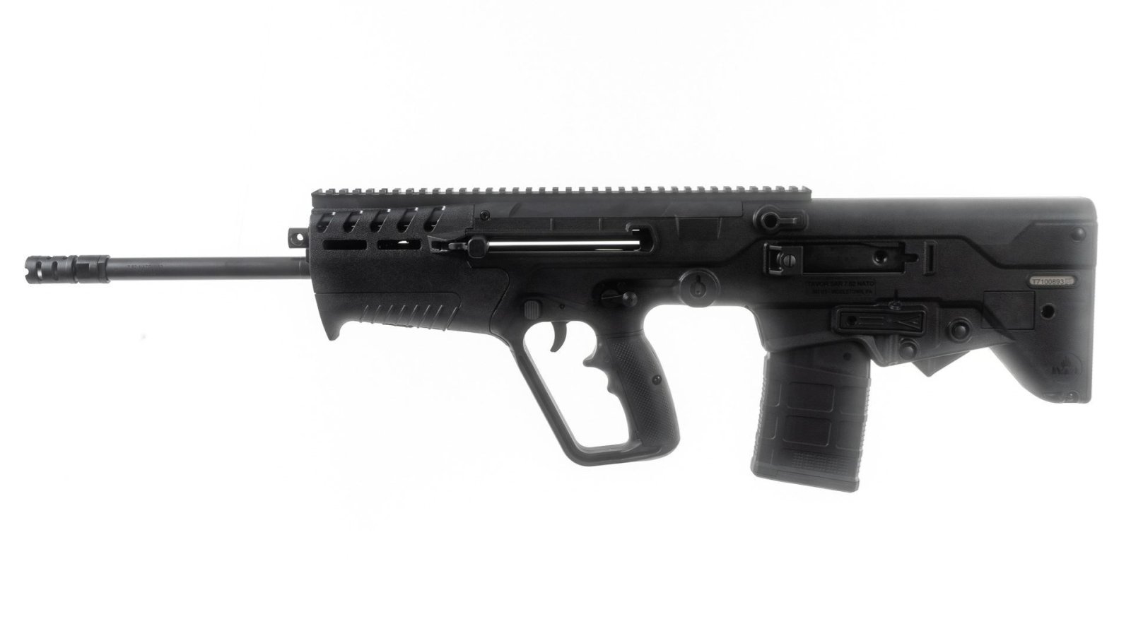 IWI Tavor 7 Bullpup Rifle Flattop - Black 308Win 20" Barrel - IWI US - 7.62 x 51mm | 308 Win