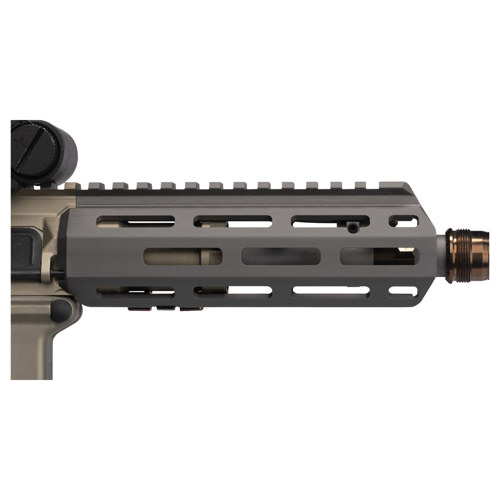 Q Honey Badger M-LOK 6" Pistol Handguard 6061-T6 Aluminum Black