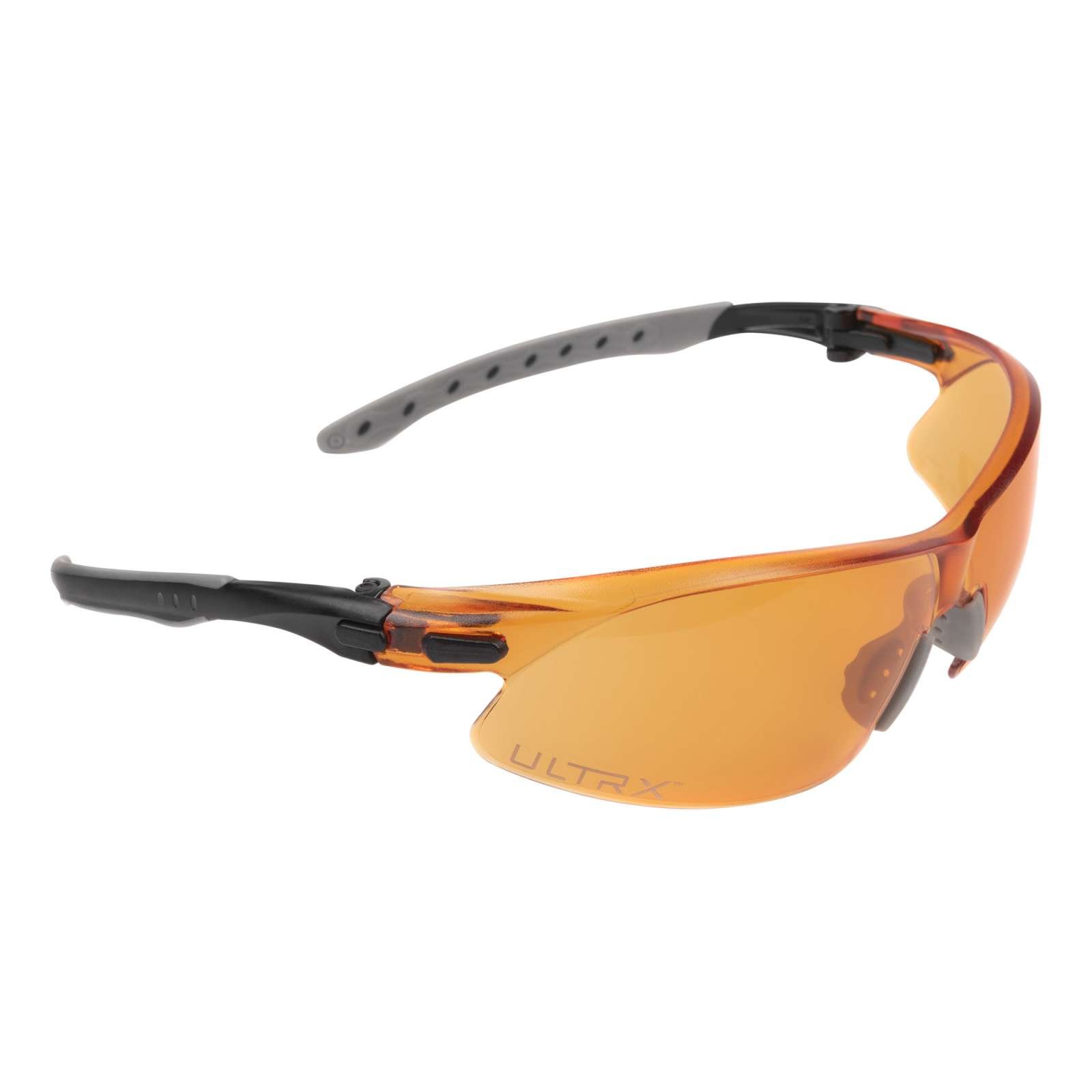 Allen ULTRX Keen Safety Glasses Black with Amber Lenses - The Allen Company, Inc.