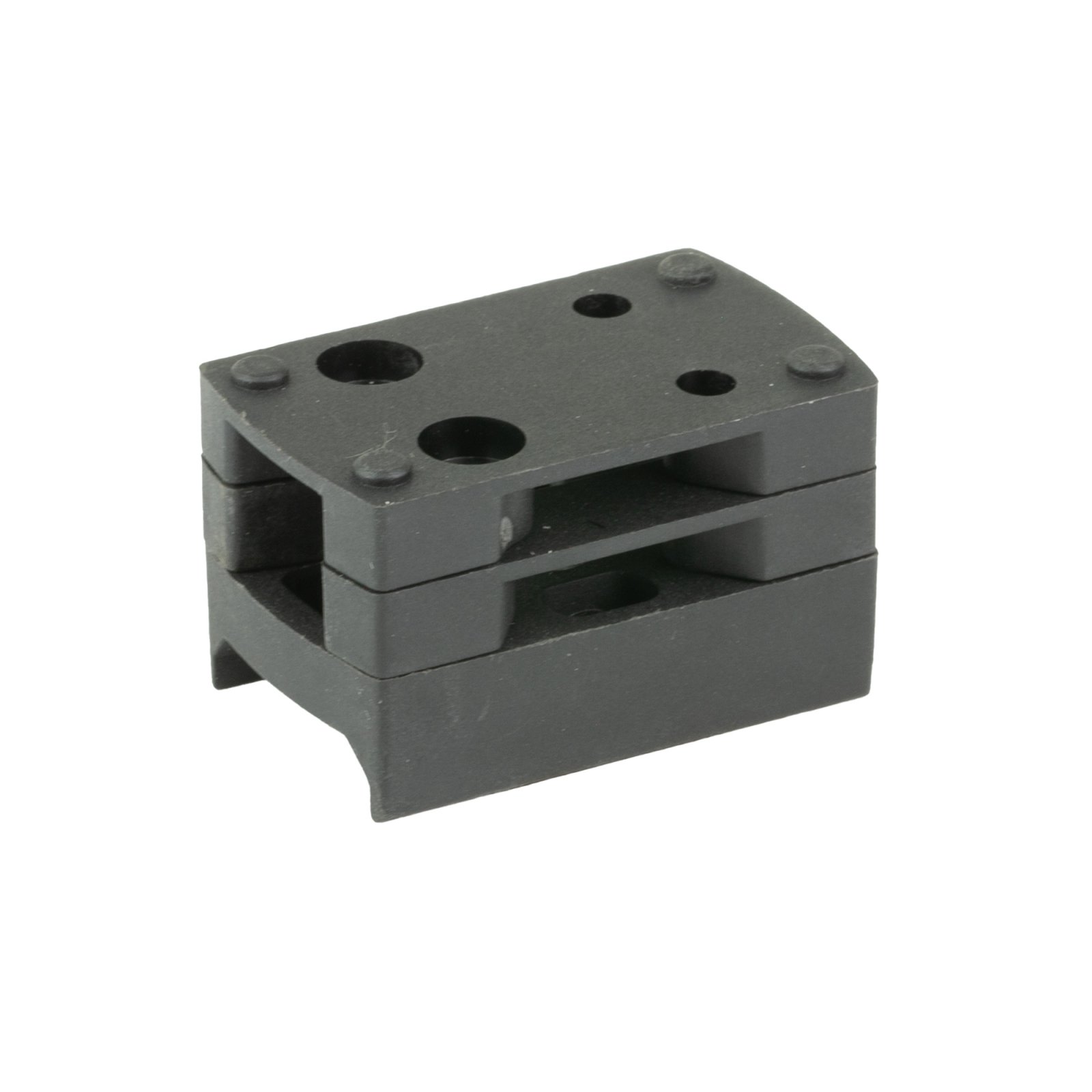 Shield Sights Picatinny to Weaver Mount Black Triple H Spacers Polymer