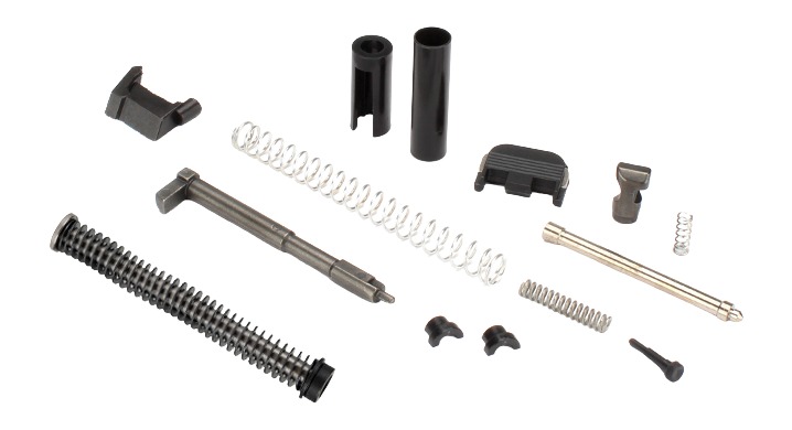 Zaffiri Precision UPK Complete Upper Parts Kit Fits GLOCK 17 Gen 5 Black