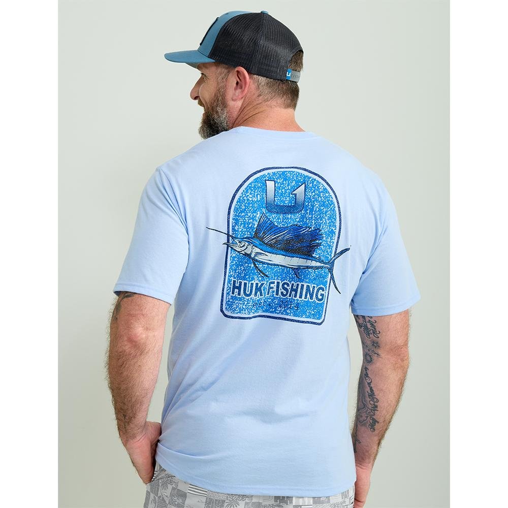 Huk KC Badge Series Short Sleeve Shirt Windsurfer 2XL - Marolina DBA HUK
