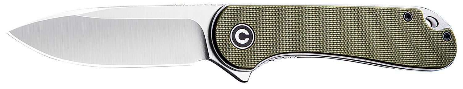 CIVIVI C907E Elementum Green G10 Satin D2 Blade 2.96"