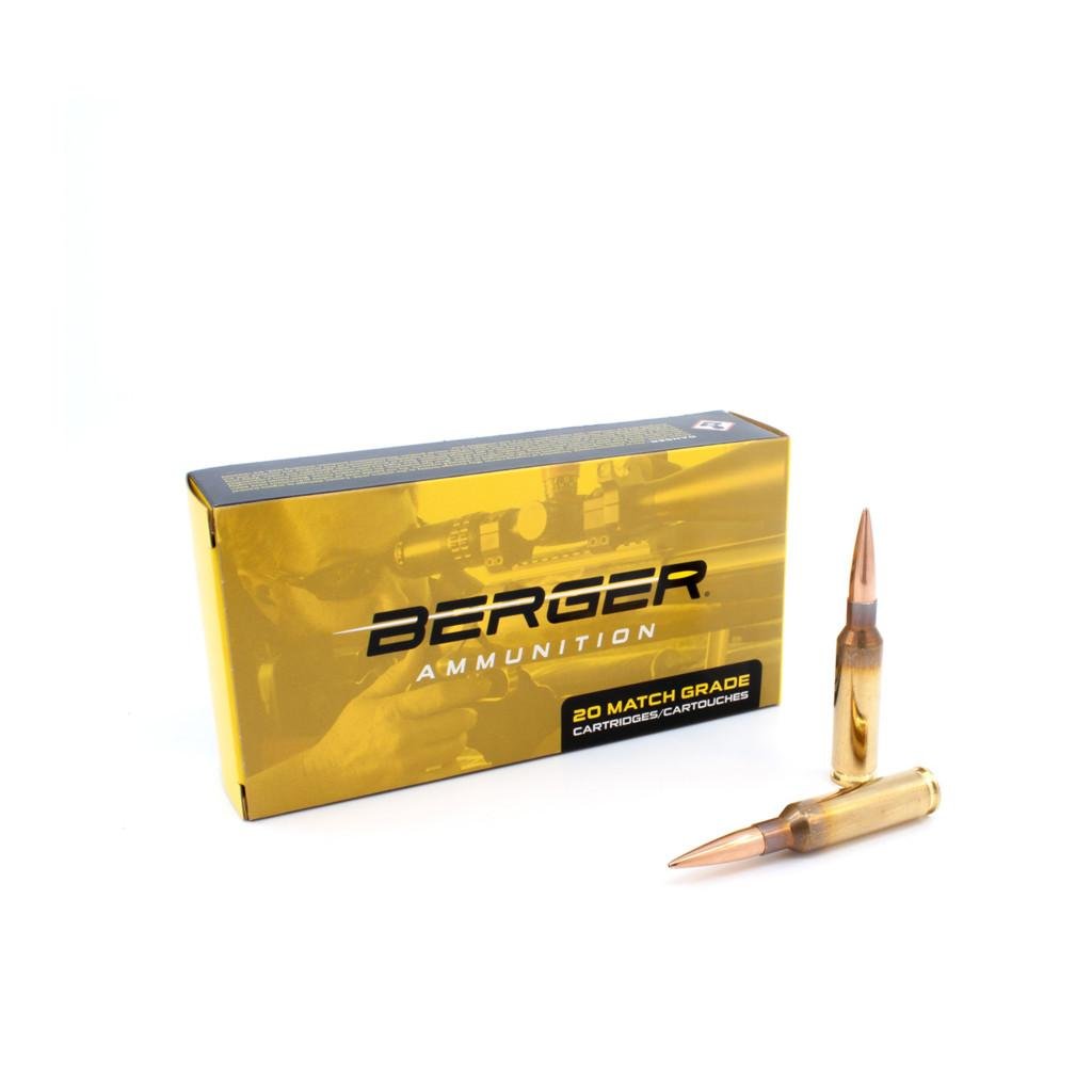 Berger 31081 6.5 Creedmoor 144gr Long Range Hybrid Target Ammo 20/Box - Berger Bullets - 6.5 CREEDMOOR