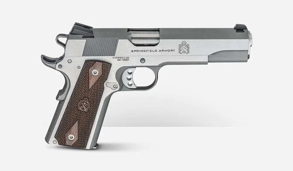 Springfield ARMORY 1911 Garrison 45 ACP 5in 7+1rd Stainless Steel Pistol - Springfield Armory - 45 ACP