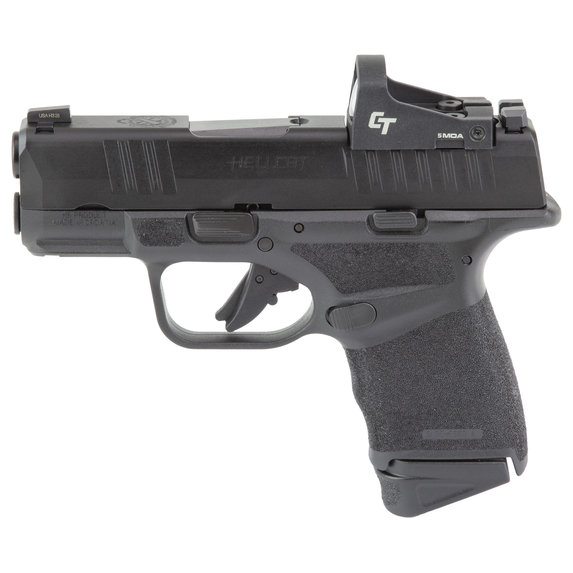 Springfield HC9319BOSP-GU25 Hellcat 9mm Pistol 11+1/13+1 Tritium Sights
