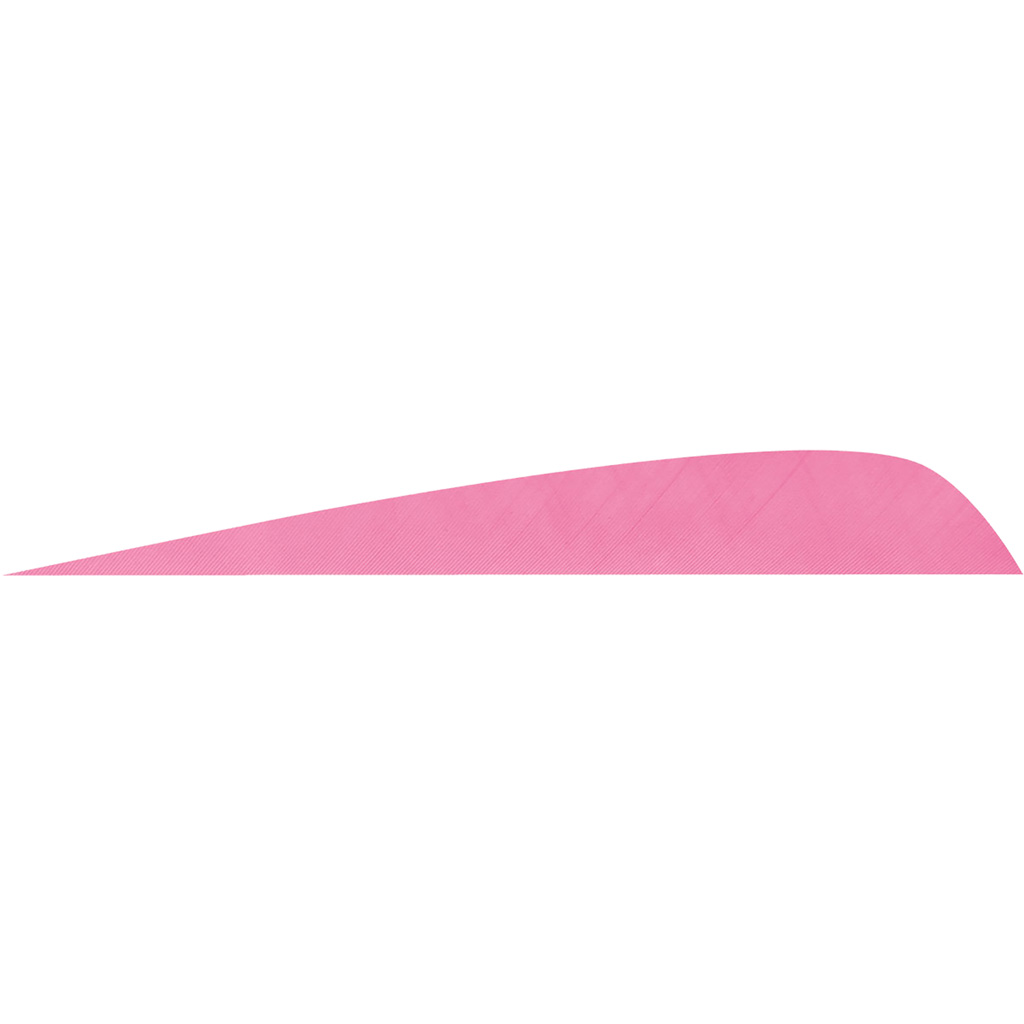 Gateway 400LPSFP-50 Parabolic Feathers Flo Pink 4in LW 50pk 2.76 Grains