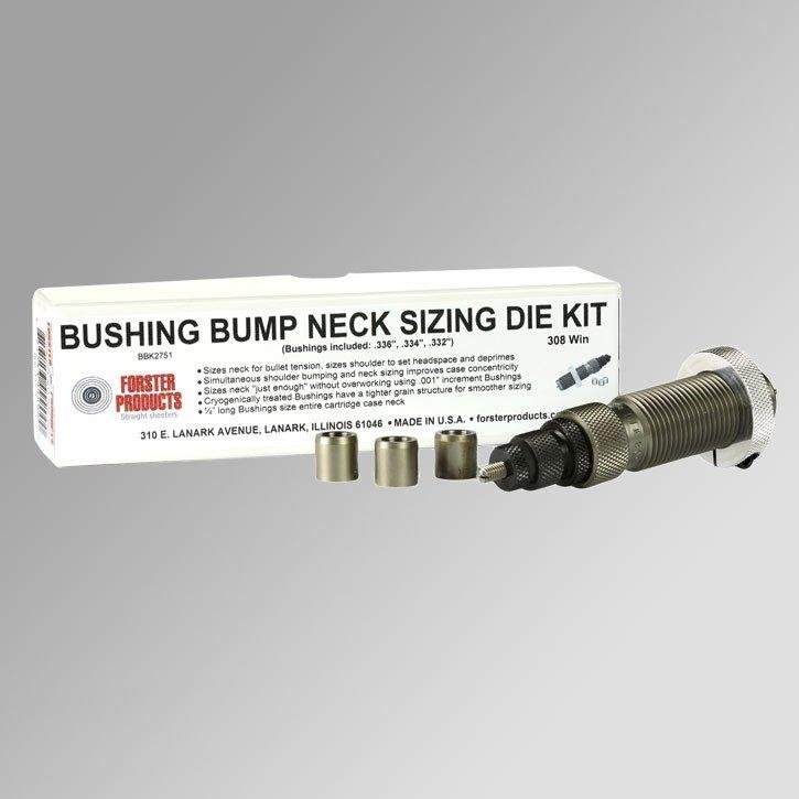 Forster BBK2271 6.5 Creedmoor Bushing Bump Neck Die Kit - Forster Products, Inc. - 6.5 CREEDMOOR