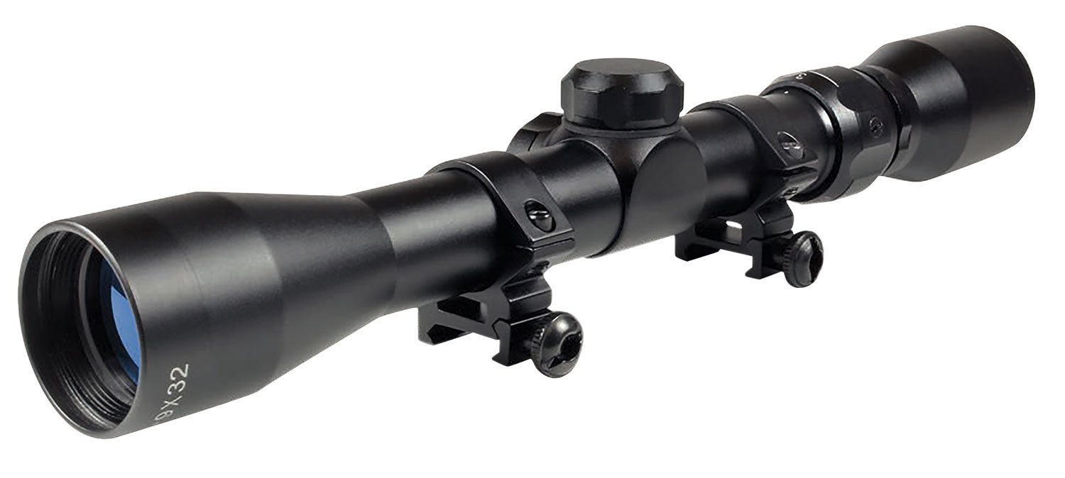 Buckline 3-9x32 Riflescope BDC Reticle 1/4 MOA Weaver Rings Md: TG85393XB - TRU Ball - 32MM