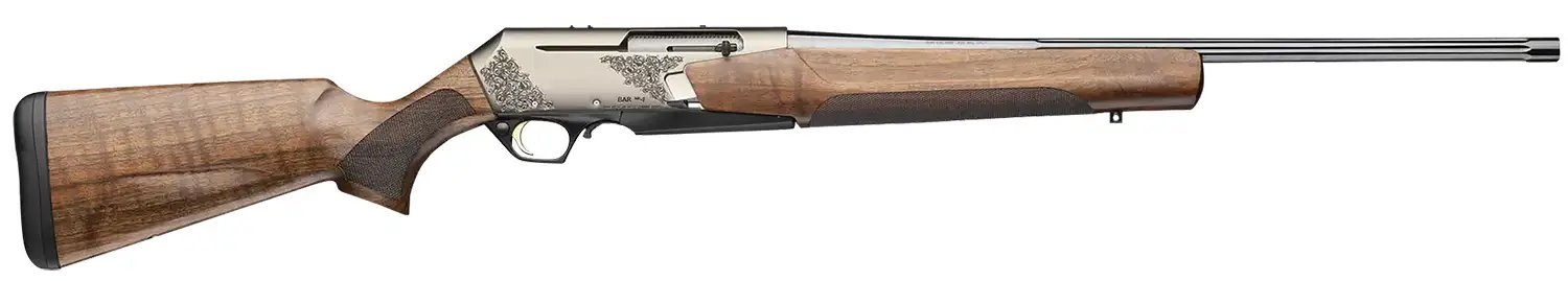 Browning BAR MK 4 243 WIN 4+1 22 Sporter Contour/ Flute Matte Nickel  - Browning - 243 WINManufacturer