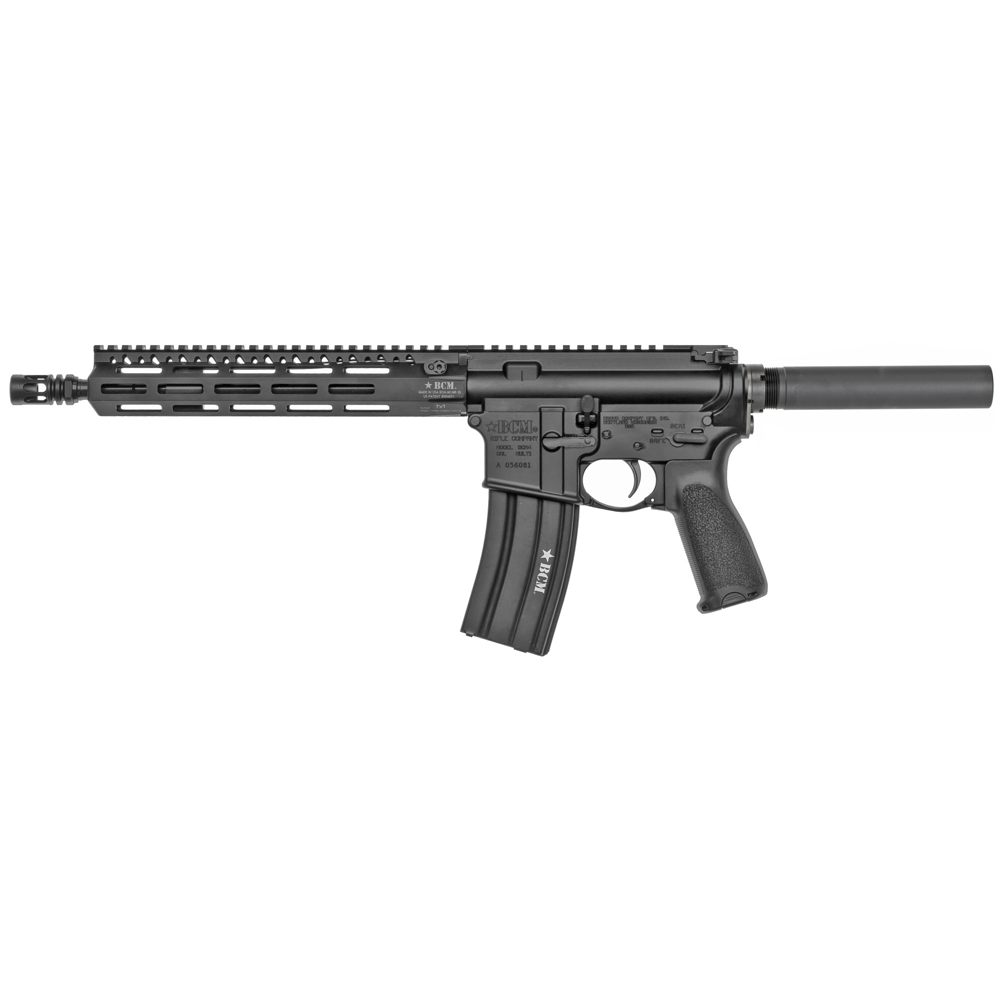 Bravo BCM 610-850-ELW AR-15 Pistol 5.56 NATO 11.5" Barrel Matte Black