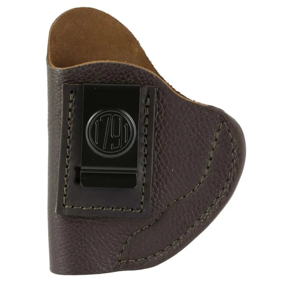 1791 Gunleather FCD2BRWL Fair Chase IWB Holster Brown Deer Hide Left-Handed - 1791 Gunleather - BROWN