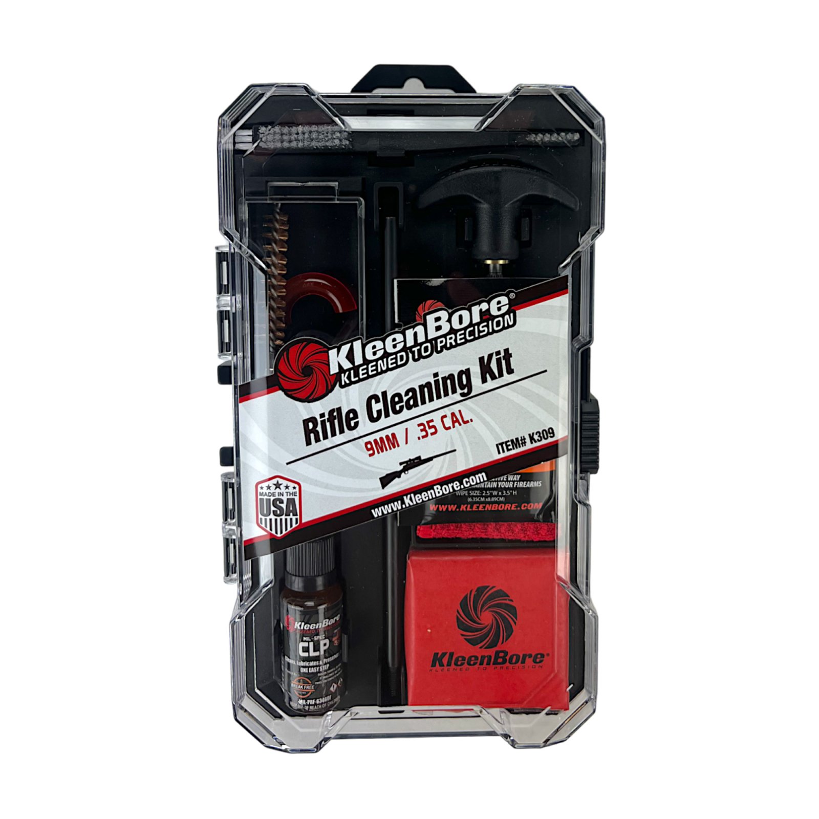 KleenBore 9mm Rifle Cleaning Kit - Classic Series