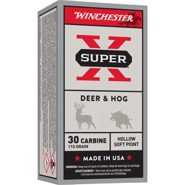 Winchester Super-X 30 Carbine 110 gr 20 rd - Winchester