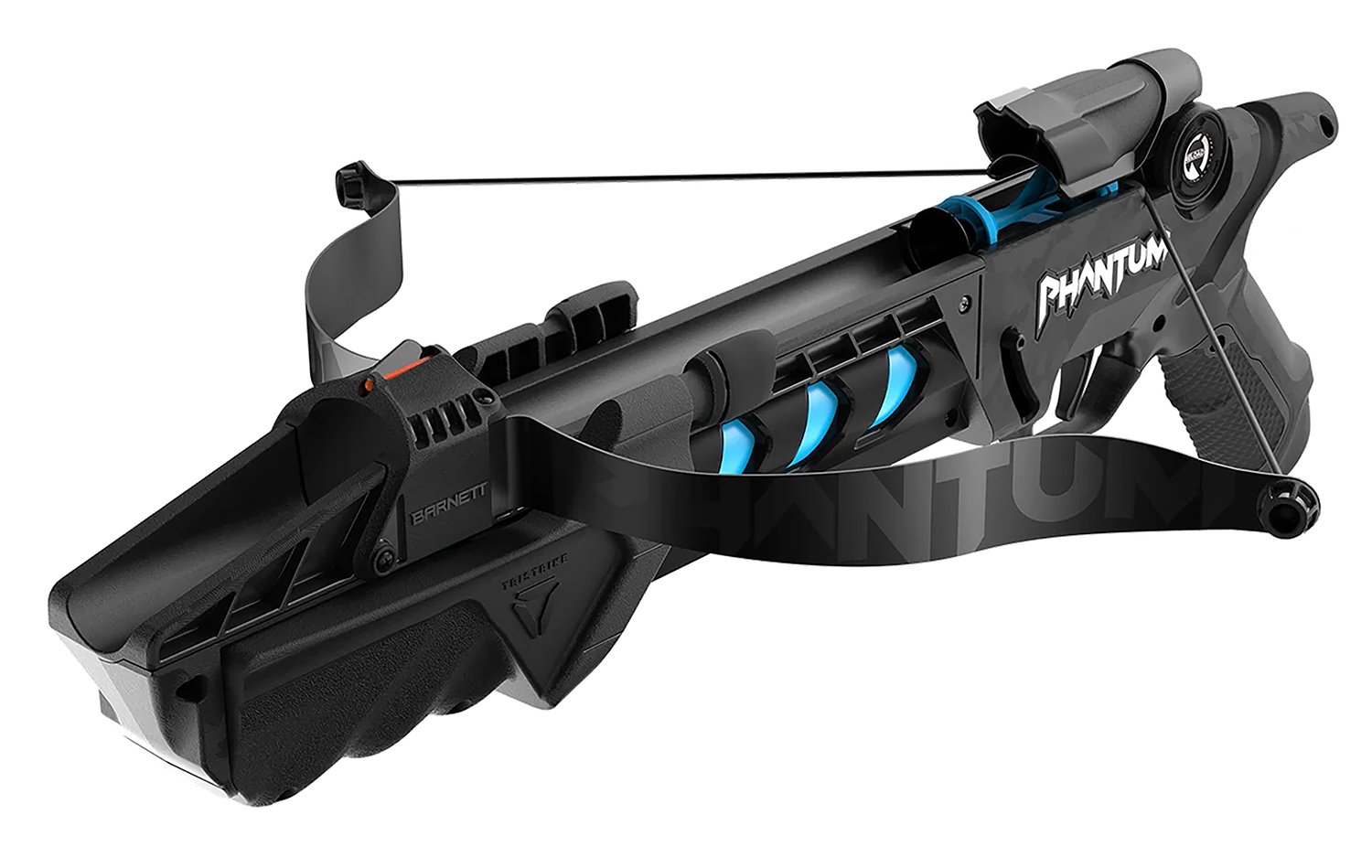 Barnett BAR50024 Phantum Toy Pistol Crossbow OD Green/Black, 3+1 Shots - Barnett Outdoors - PHANTUM