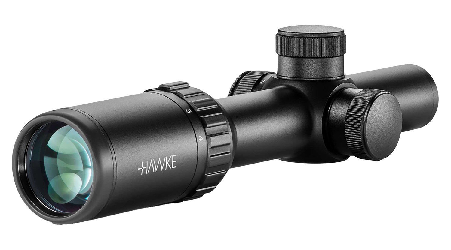 Buy Hawke Sport Optics 14205 Vantage IR Riflescope Black 1-4x20mm 1" Tube Illuminated Red/Green Turkey DOT IR Reticle online