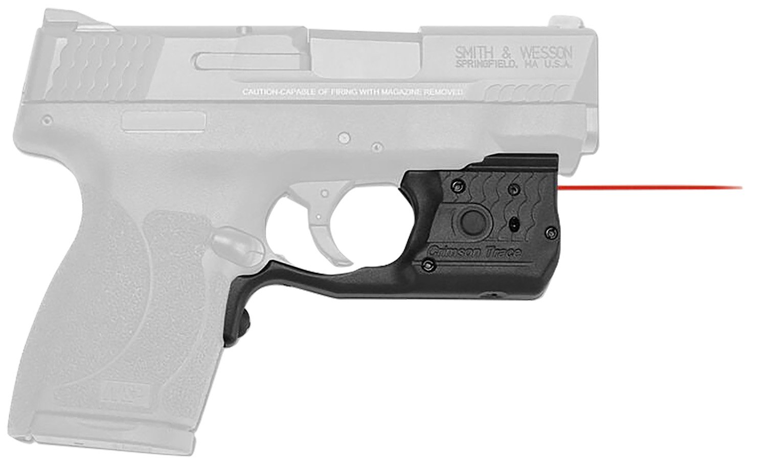 Crimson Trace 01-6960-1 LL-808 Laserguard Pro Red Laser for S&W M&P Shield .45