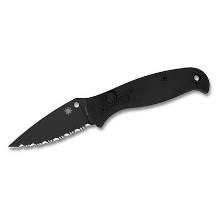 Spyderco C165GSBBK2 Autonomy 2 Black G10 LC200N Slide Safety Knife