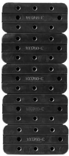 Mdt Sporting Goods Inc 104059BLK Forend Weight 0.52 lbs Each (5 Pack), Black Steel, Compatible w/ MDT ACC Chassis - MDT