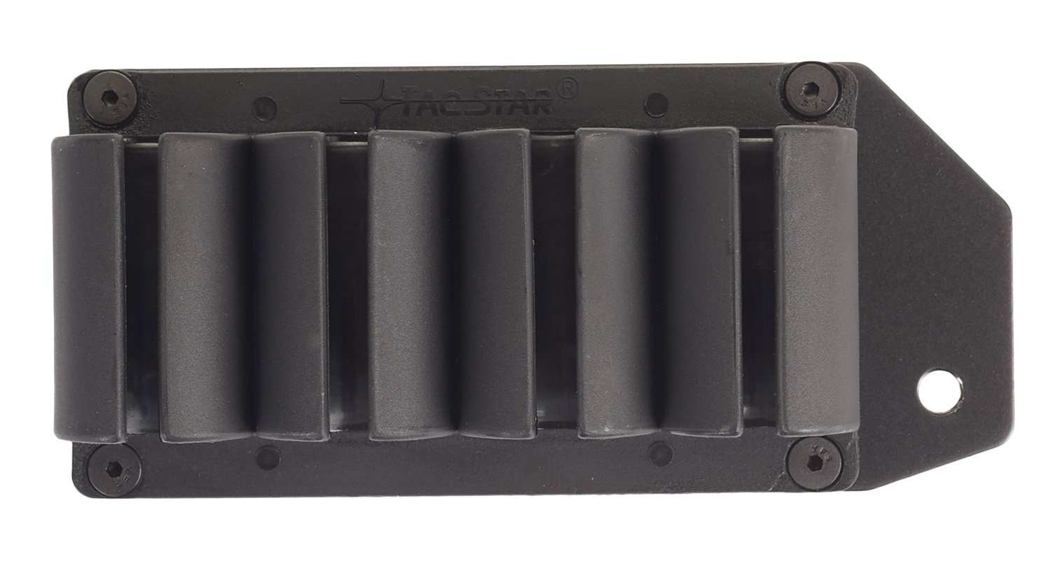 TAC-STAR Plastic 4rd 20 Ga Blk Sidesaddle Shell Holder f/Rem 870/1100/11-87 - TAC - BLACK