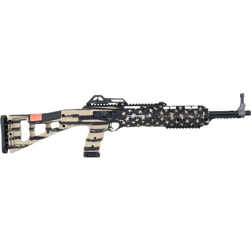 Hi-Point 4595TSFLGFDE Carbine .45 ACP 17.5" 9RD Tan Flag Finish - Hi-Point Firearms - .45 ACP