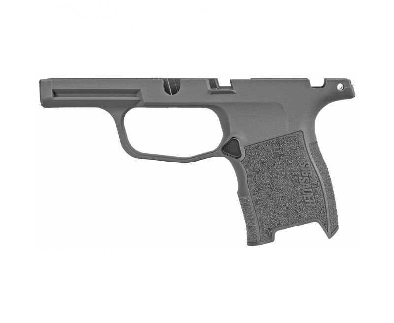 Sig Sauer P365 Sub-Compact Grip Module, Gray, Manual Thumb Safety, 8900328