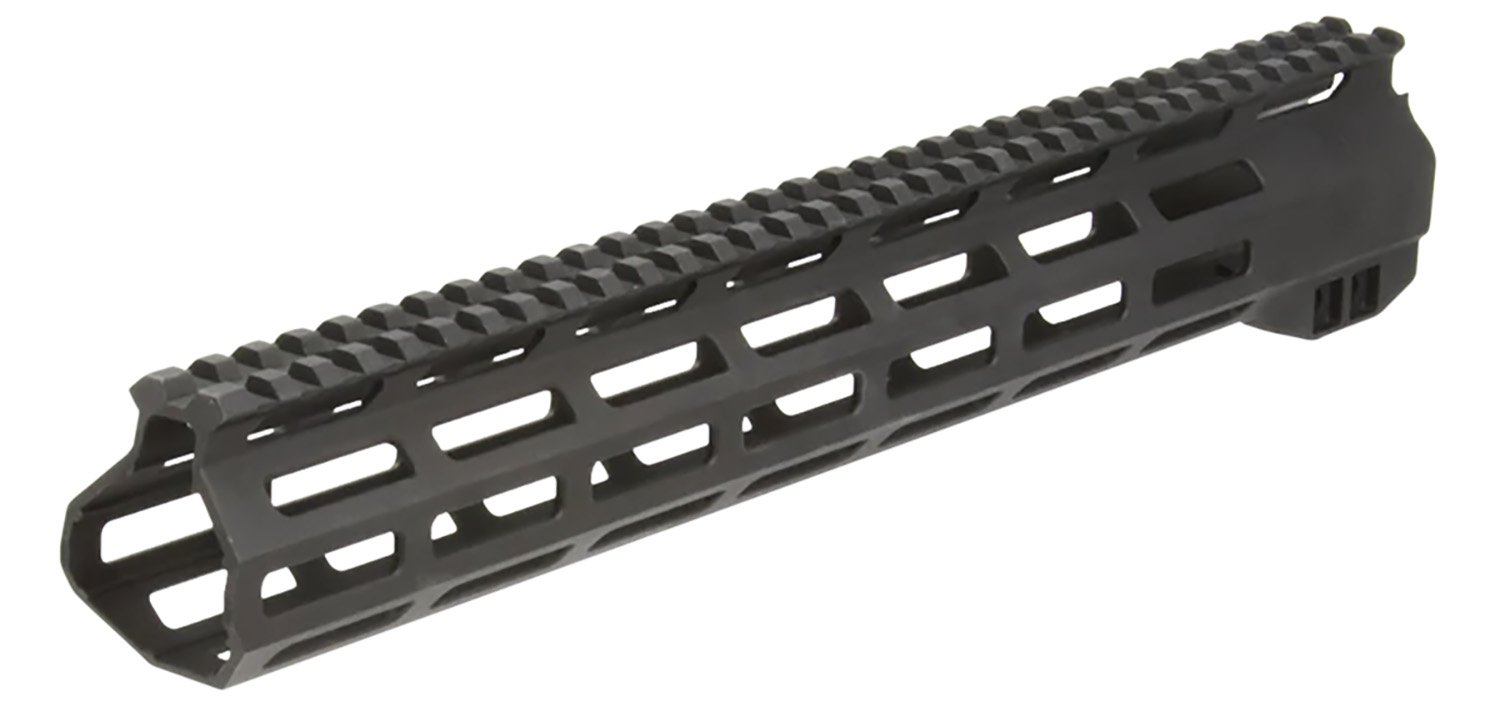 Aim Sports USAS002 Wraith Handguard 13.50" M-LOK Style with Black Anodi... - AIM Sports - AR PLATFORM