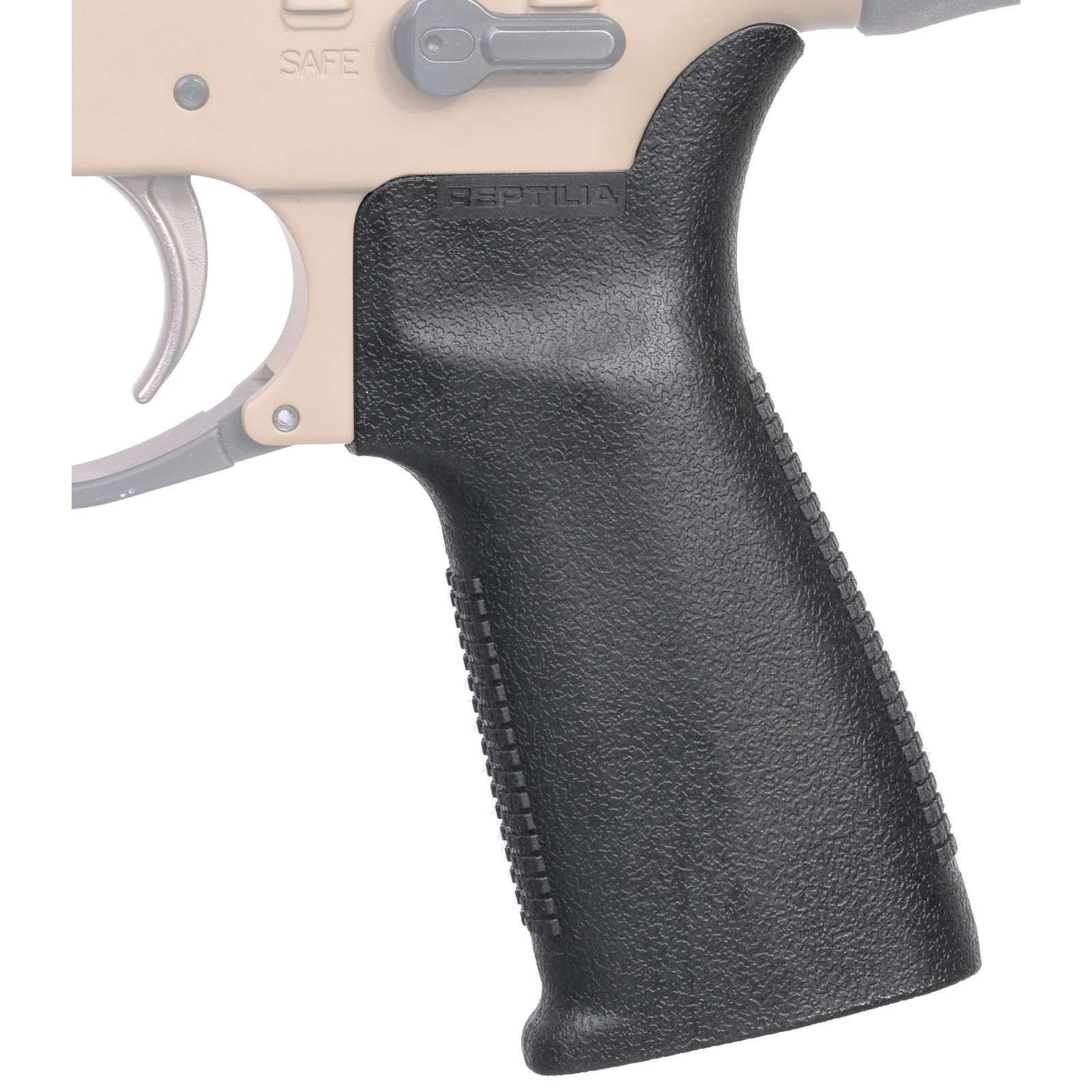 Buy Reptilia 100133 CQG-L Grip Black Nylon for AR15/AR10/SR25/MCX/FN SCAR online