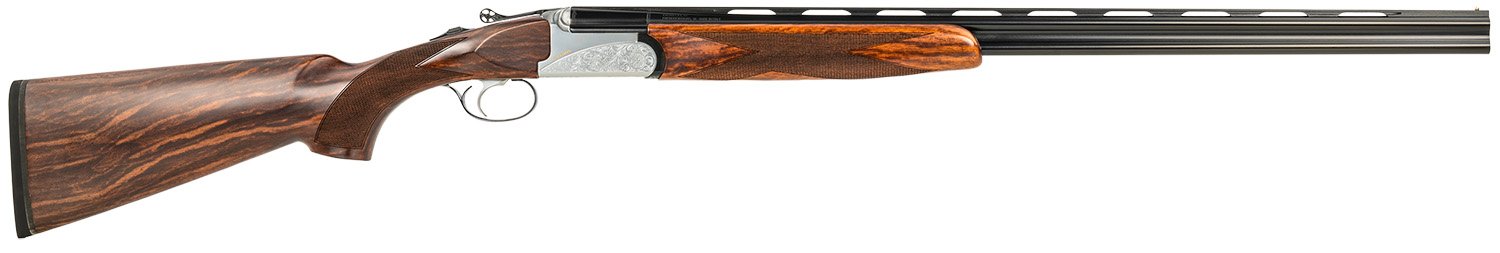 Fausti 15403 Caledon .410 26" O/U Shotgun, Engraved, Wood Stock, Bead Sight - Fausti - 410 Gauge